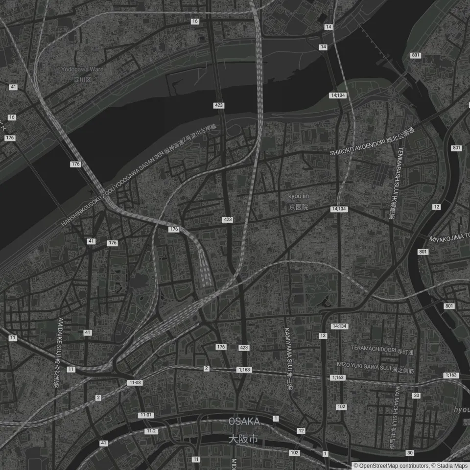Venue location map