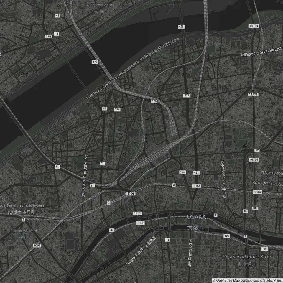 Venue location map