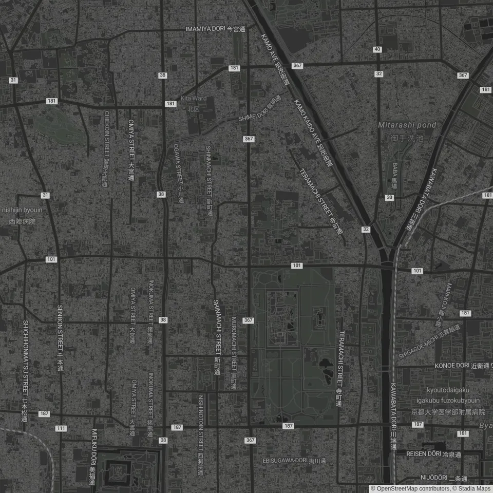 Venue location map