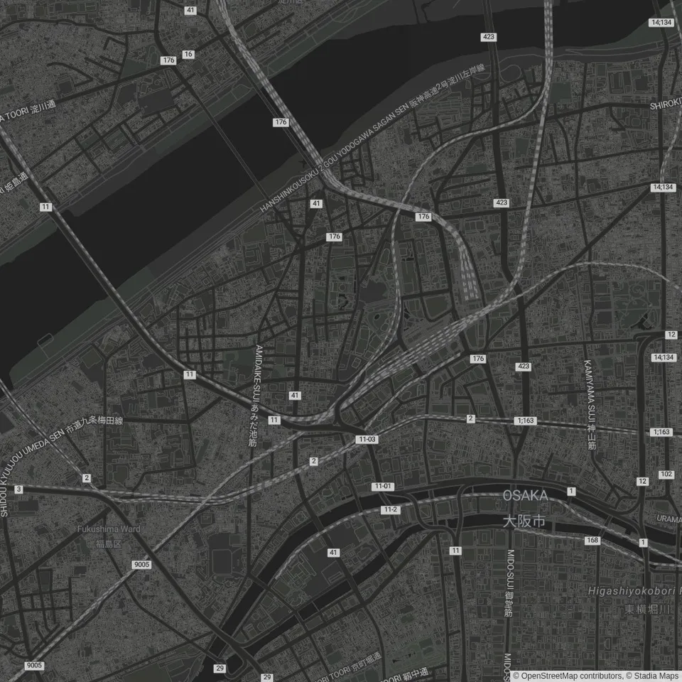 Venue location map