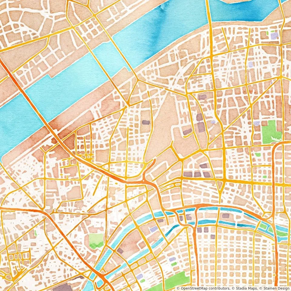 Venue location map