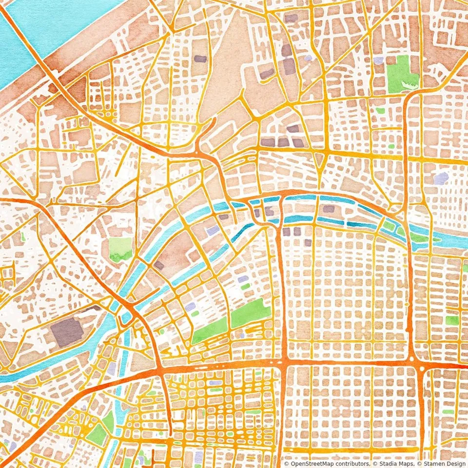 Venue location map