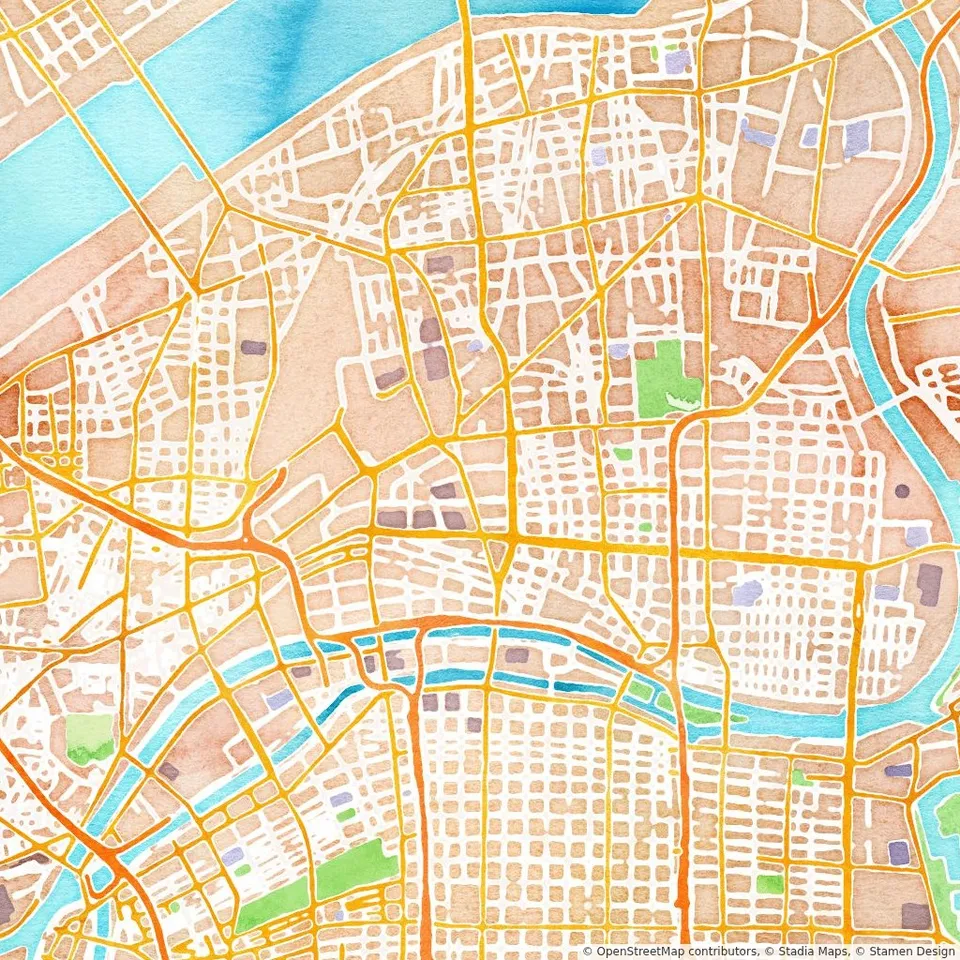 Venue location map