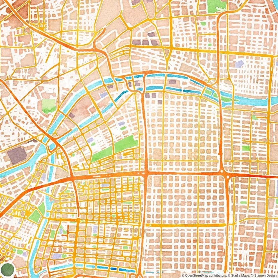 Venue location map